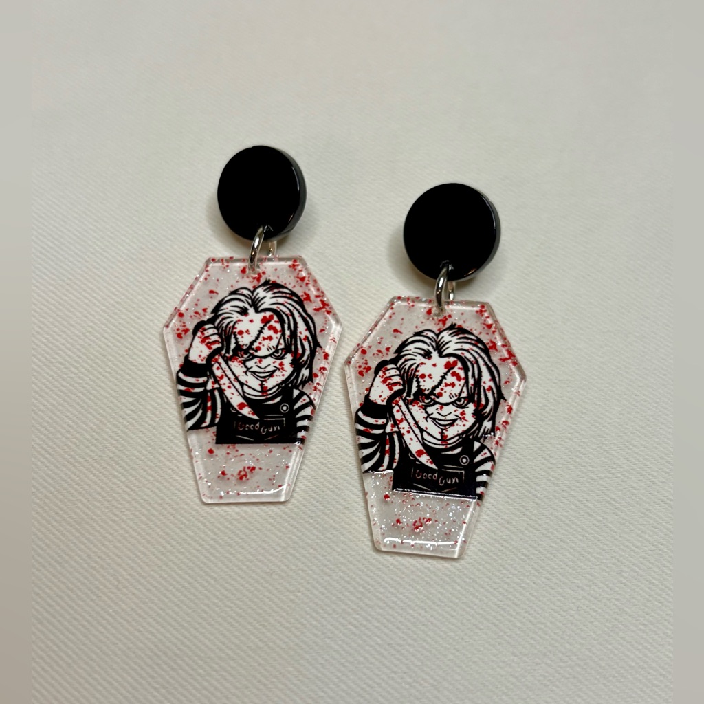 Handmade Chucky Earrings
